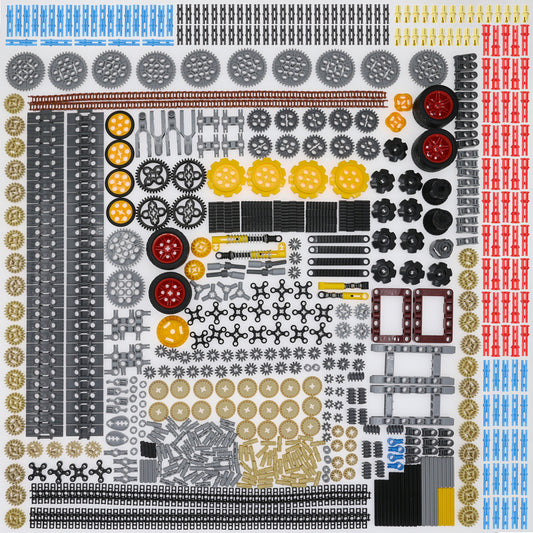 852pcs Technic Parts Set